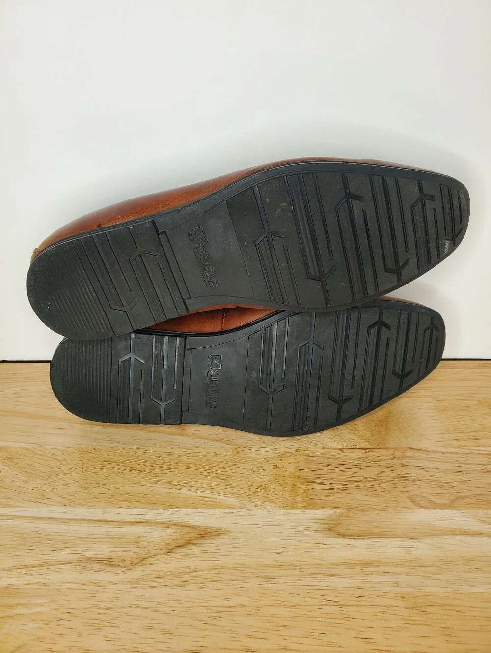 Stacy Adams Shoes Mens Size 10.5 M Brown Leather Bit Loafers Slip On Dress